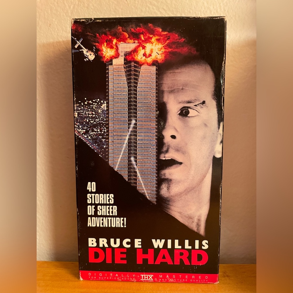 📼 Vintage Die Hard 1988 Bruce Willis Carl Winslow THX 📼